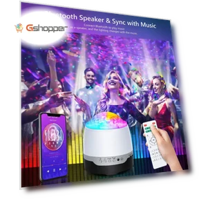 Проектор звездного света с RGB лазером — Проекционные эффекты, Bolong