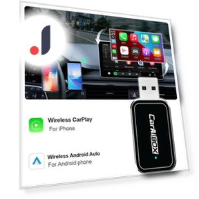Беспроводной адаптер CarPlay и Android Auto — Аксессуары для телефонов, Meiteai-All