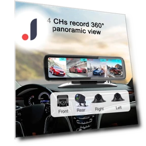 Панорамная приборная панель автомобиля DVR — Видеорегистраторы, JOHO - CarGear