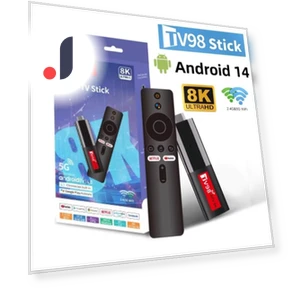 Android TV Stick с поддержкой 8K — Медиаплееры для потокового вещания, YJMP