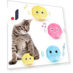 Интерактивный мяч для кошек — Игрушки для питомцев, BC Pet Supplies