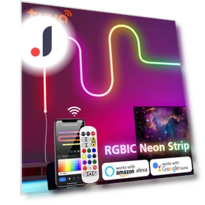 Неоновая светодиодная лента с RGBIC и Wi-Fi — LED ленты, Rybakov Home Lighting