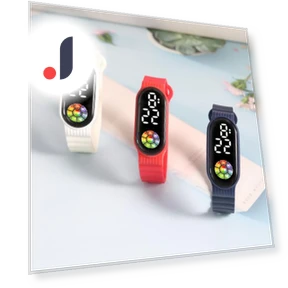 Детские электронные часы — Браслеты и клипсы, Glaring watch