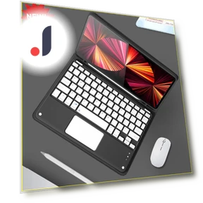 Магнитный чехол-клавиатура для iPad — Клавиатурные чехлы, SS-Jewelry-03