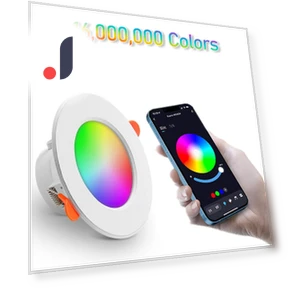 RGB светодиодный потолочный светильник — Потолочные светильники, Cosy Homes