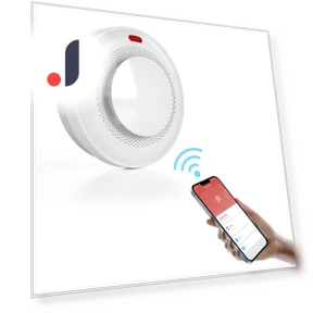 Умный детектор дыма Wi-Fi — Детекторы дыма и пожарные сигнализации, TOMTOP JMS