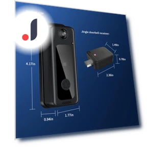 WIFI камера дверного звонка — Домашние системы безопасности, Factory Discount Outlet