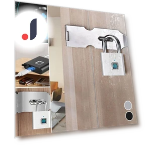 USB зарядка с замком по отпечатку пальца — Биометрия, Comfort Homeware