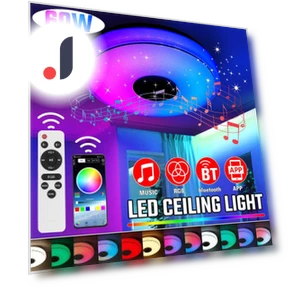 Современный светодиодный потолочный светильник RGB — Потолочные светильники, Refreshing Home