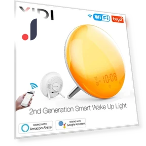 Wi-Fi Smart Wake Up Light — Будильники и часы, Factory Discount Outlet