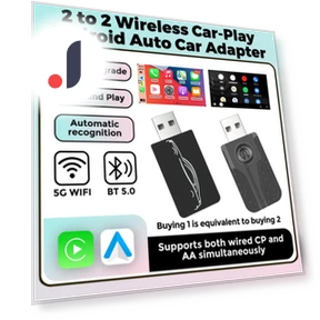 Беспроводной адаптер CarPlay для Android Auto — Аксессуары для телефонов, JOHO