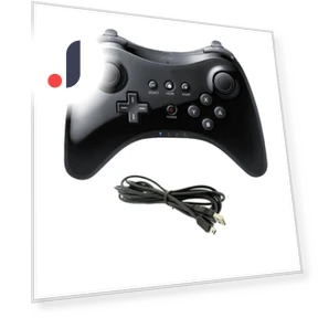 Расширение беспроводного контроллера Pro для игровой консоли Nintendo Wii U — Комплекты аксессуаров, FourAll Video Games Accessories