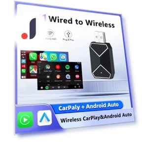 Mini Carplay Smart Box 2 в 1 беспроводной адаптер — Аксессуары для телефонов, Auto Accessories Home