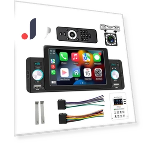 HD Car Single DIN сенсорный экран стерео радио Bluetooth — Автомагнитолы, Auto Accessories Home