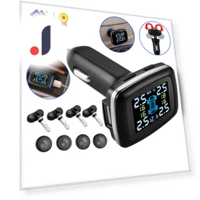 Автомобильная система контроля давления в шинах TPMS с интеллектуальным дисплеем — Датчики давления в шинах, E-ACE