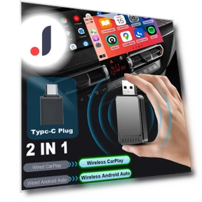 2 в 1 CarPlay и Android Auto Mini Ai Box — Автоэлектроника и аксессуары, Auto Launcher