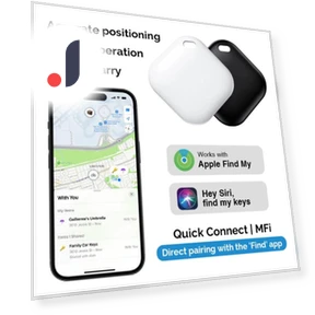 Мини-устройство слежения с Bluetooth для Apple Find My — Поисковики вещей, maoxiaowei