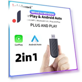 Беспроводной адаптер Android Auto и Carplay 2 в 1 — Аксессуары для телефонов, A Auto Parts Mall