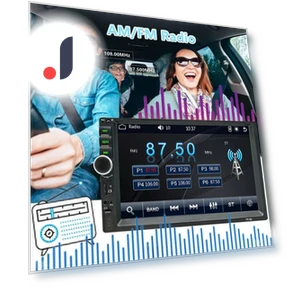 Автомобильный радиоприемник с Bluetooth и сенсорным экраном — Автомагнитолы, A Surname Home