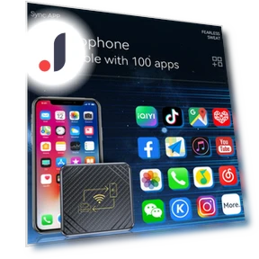 Проводной и беспроводной 2 в 1 AI Box Carplay — Автомагнитолы, A Auto Parts Mall
