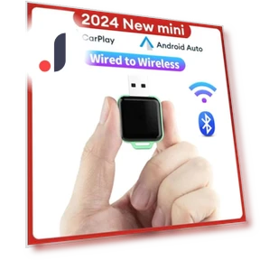 2 в 1 беспроводной CarPlay Android Auto адаптер — Аксессуары для телефонов, YJMP Auto Parts