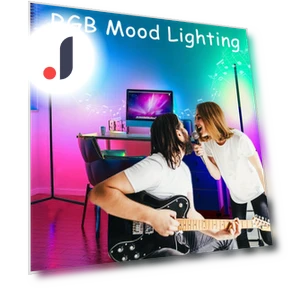 Регулируемый умный Bluetooth угловой напольный светильник RGB LED Mood Lighting — Напольные светильники, OFFICE-MALL