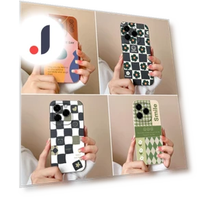 Защитный бампер с узором в клетку — Бамперы, New Style Case