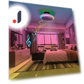 Потолочный вентилятор со светодиодной подсветкой — Потолочные вентиляторы, Rainbow Rain