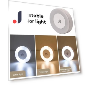 Светодиодный сенсорный ночник с USB-перезарядкой — Ночники, Build My Home