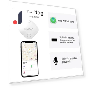 GPS Smart Air Tag Mini Smart Tracker — Поисковики вещей, KITCHEN-MALL