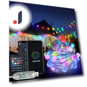 Умные гирлянды с RGB подсветкой — Гирлянды и светодиодные ленты, Super Dream Home