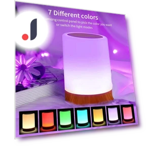 Умный сенсорный прикроватный светильник RGB — Лампы и абажуры, Build My Home