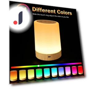 Светодиодный сенсорный ночник USB перезаряжаемый RGB — Ночники, Elegant Living House