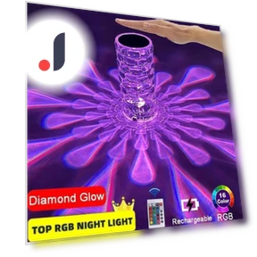 Настольная лампа Waterdrop LED Crystal Projector — Потолочные светильники, Elegant Living House