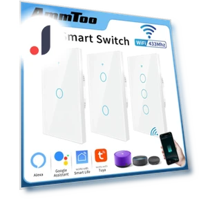 Беспроводная настенная панель WiFi Smart Light 120 — Диммеры, Super Dream Home