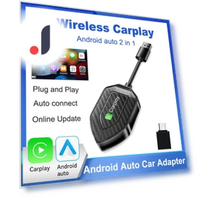 Беспроводной адаптер CarPlay и Android Auto — Аксессуары для телефонов, A Auto Parts Mall