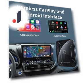 2в1 Smart AI Box беспроводной адаптер CarPlay и Android Auto — Автомагнитолы, JOHO - CarGear