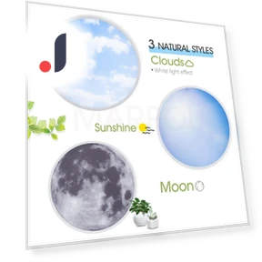 Светодиодный потолочный светильник Moon lights — Потолочные светильники, Rainbow Rain