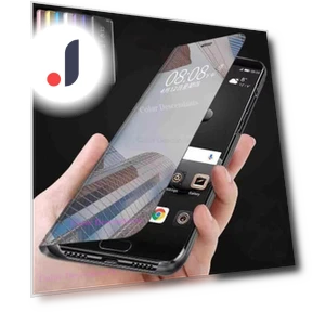 Чехол Smart Flip Stand View Mirror Case — Аксессуары для телефонов, case-A1