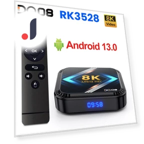 Smart TV Box Android 13 — Медиаплееры для потокового вещания, Blackin