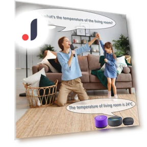 Датчик температуры и влажности с дисплеем — Комнатные термометры, Build My Home