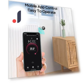 Термостатический радиаторный клапан с функцией Smart Life — Программируемые термостаты, Stone Home