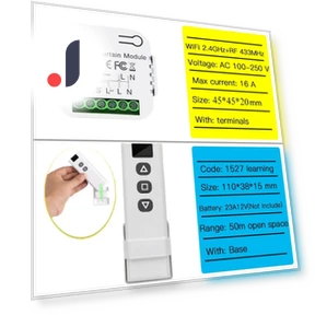 WiFi Smart Curtain Switch — Умные модули, Build My Home