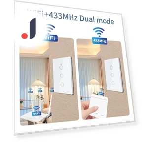 Сенсорный настенный Wi-Fi выключатель — Умные модули, Build My Home