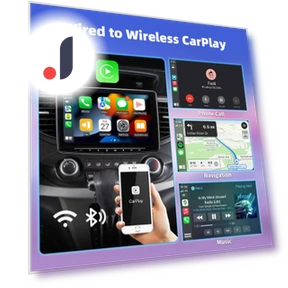 Беспроводной адаптер CarPlay и Android Auto — Автоэлектроника и аксессуары, Kebidumei