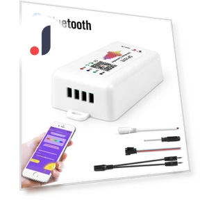 Bluetooth Smart Switch RGBIC LED Light Controller — LED ленты, CHNAITEKE