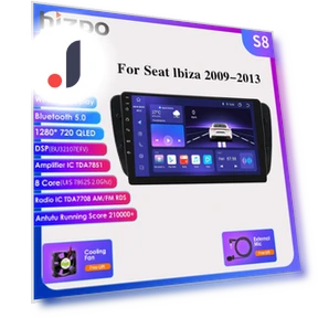 Android-радио с Carplay для Seat Ibiza 6j — Автомагнитолы, Hizpo
