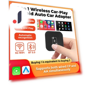 Mini Ai Box 2 TO 1 беспроводной автомобильный адаптер — Автоэлектроника и аксессуары, JOHO - CarGear