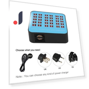 Умная зарядная станция с 60 портами USB — Зарядные устройства, Zeblaze