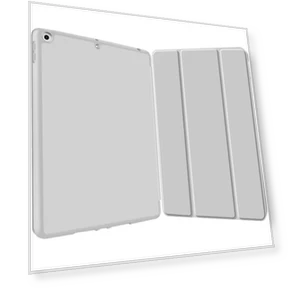 Чехол для iPad 10.2 2021 / 2020 / 2019 с отсеком для ручки, 3-х секционный, TPU и искусственная кожа — Клавиатурные чехлы